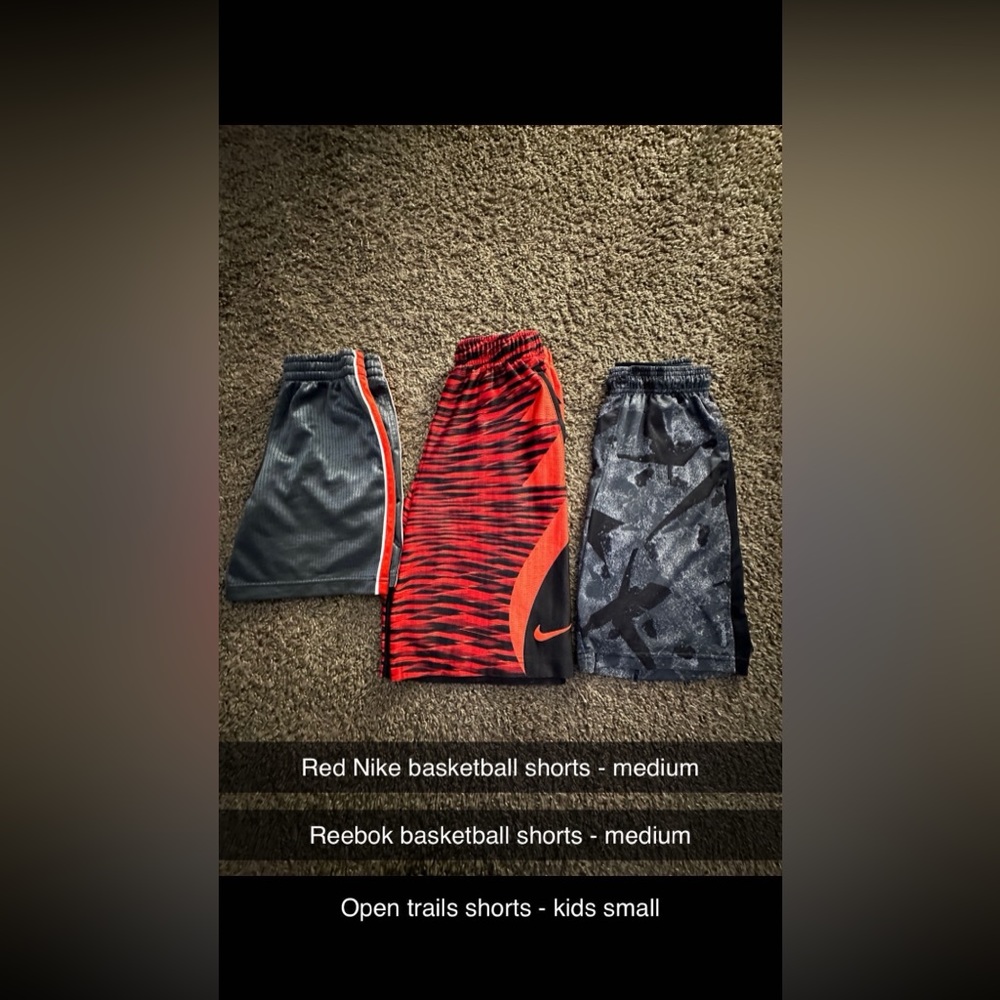 Boys athletic shorts